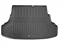 Автомобильный коврик в багажник Stingray Hyundai Accent RB SD 10-17 черный Хендай Акцент 2