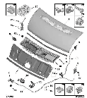Фіксатор упора капота Fiat Ducato 250, Peugeot Boxer, Citroen Jumper (2006-2014), 1356166080, 792914, Fast, Італія, фото 6