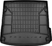 Автомобильный коврик в багажник Frogum AUDI Q7 1 склад 3р 05-15 черный Ауди Ку7 2