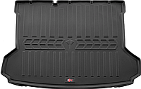 Автомобильный коврик в багажник Stingray Volkswagen ID.4 crozz 20- черный Фольксваген Айди4