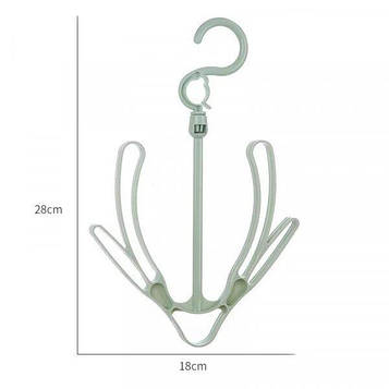 Вішалка сушарка для взуття зелена (3 шт) Код/Артикул 0691-2