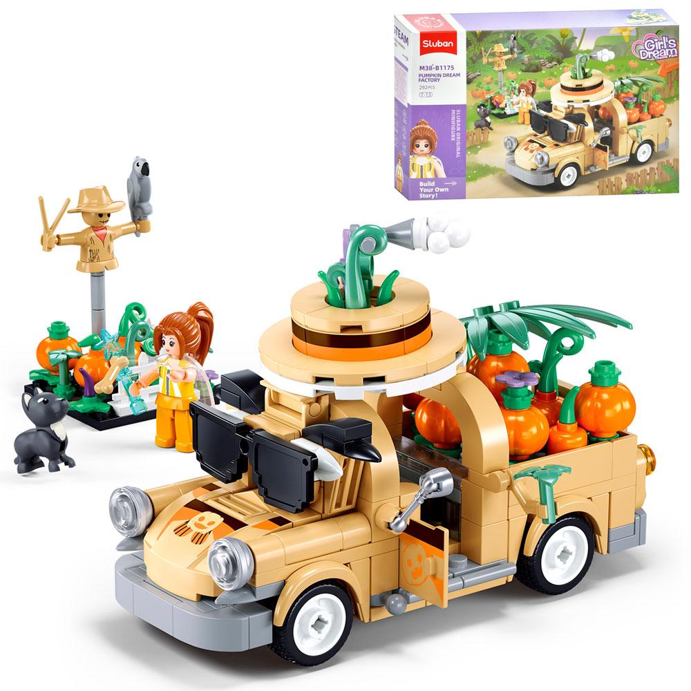 Конструктор машинка з кузовом, 292 деталі SLUBAN M38-B1175, фото 1