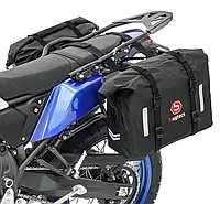 Мотоциклетные седельные сумки Bagtecs WP8 2x30L Водонепроницаемая боковая сумка с рулонной застежкой