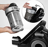 Потужний колбовий пилосос без мішка для прибирання будинку MalTec Turbo Cyclone циклонні безмішкові пилососи, фото 6