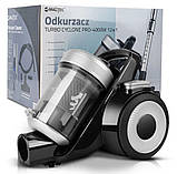 Потужний колбовий пилосос без мішка для прибирання будинку MalTec Turbo Cyclone циклонні безмішкові пилососи, фото 8