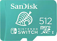 SanDisk Ultra microSDXC 512GB Nintendo Switch 100/90MB/s A1 UHS-I (SDSQXAO-512G-GNCZN)