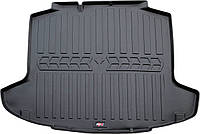 Автомобильный коврик в багажник Stingray Volkswagen Touareg 1 7L 02-10 черный Фольксваген Таурег