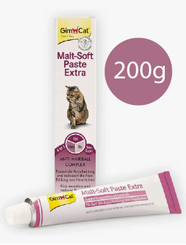 Паста GimCat Gim Cat Malt-Soft Extra 200гр паста для виведення шерсті з шлунку котів GIMBORN