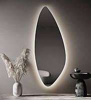 Фігурне дзеркало з LED підсвічуванням