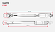 Динамометричний ключ 3/8, 7-105NM Intertool XT-9003, фото 8