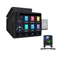 [MB-01291] Видеорегистратор DVR K11 2камеры ADAS 3" Full HD 4G GPS WiFi BT Rdroid 8.1 R