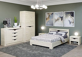 Спальня Еверест Liberty Комплект №2 (5 елементів) дуб крафт білий (DTM-2439)