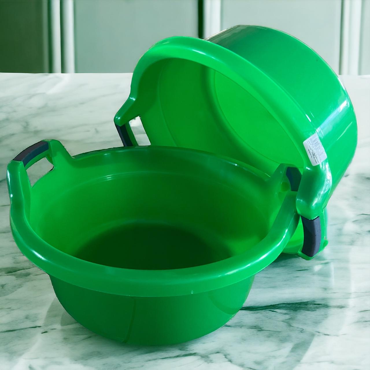 Таз круглий 20 л різнобарвний Консенсус