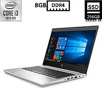 Ноутбук HP ProBook 430 G7/13"IPS(1920x1080)/Intel Core i3-10110U 2.10GHz/8GB DDR4/SSD 256GB/Intel UHD Graphics