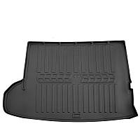Автомобильный коврик в багажник Stingray Toyota Highlander 13-19 черный Тойота Хайлендер 2