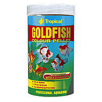 Сухой корм для аквариумных рыб Tropical в гранулах Goldfish Color Pellet 250 мл (для золотых рыбок) d