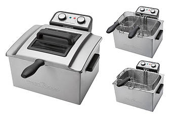 Фритюрниця ProfiCook PC-FR 1038 — 3 л, 2000 Вт, нержавіюча сталь