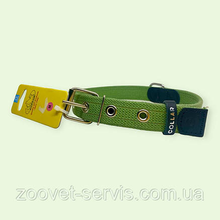 Нашийник для собак Collar Брезент Ширина 25 мм Довжина 41-53 см (0240), фото 1