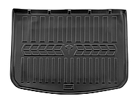 Автомобильный коврик в багажник Stingray Renault Koleos 2 16- черный Рено Колеос 2