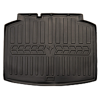 Автомобильный коврик в багажник Stingray Skoda Scala 19- черный Шкода Скала 2