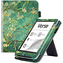 Чохол для Pocketbook 629 Verse / Pocketbook 634 Verse Pro Galeo Vertical Leather Stand Almond Blossom