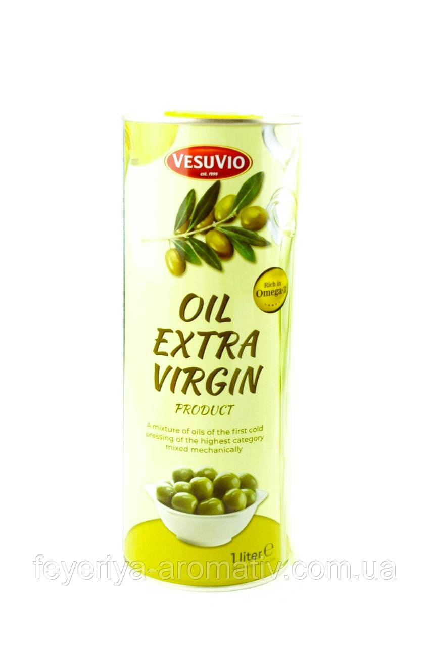 Смесь масел Vesuvio Oil Extra Vergin Product жестяная банка 1 л Италия ...