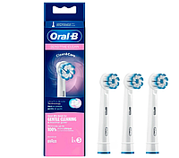 Насадки для электрических зубных щеток Oral b Sensitive clean EB 60-3 шт в наборе