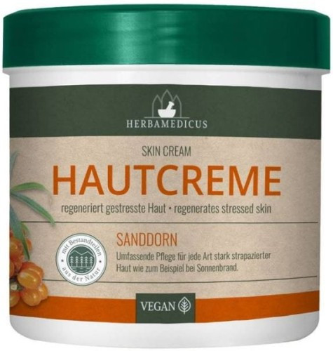 Крем для тела и лица с экстрактом облепихи Herbamedicus Sanddorn Hautcreme, 250 мл