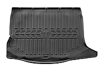 Автомобильный коврик в багажник Stingray Nissan Leaf ZE1 з саб 17- черный Ниссан Лиф 2