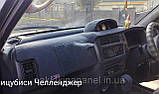 Накидки на панель приладів MITSUBISHI Padjero Sport 1 пок. SW 1996-2008 Чохол/накидка на торпеду авто Мітсубісі, фото 2
