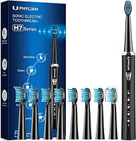 Электрическая зубная щетка Phylian Sonic Electric Toothbrush H7 Series Зубная щетка с 8 сменными щетками