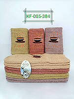 Махровые кухонные полотенца 35х70 10шт