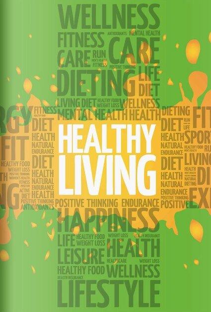 Книга обліку А4 48 арк м яка обкл 1B2426 Healthy living кліт/офсет АРКУШ (20), фото 1