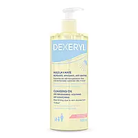 Dexeryl Cleansing Oil Дексерил Масло Для Душа Для Очень Сухой Атопической Кожи Для Детей и Взрослых 500 мл