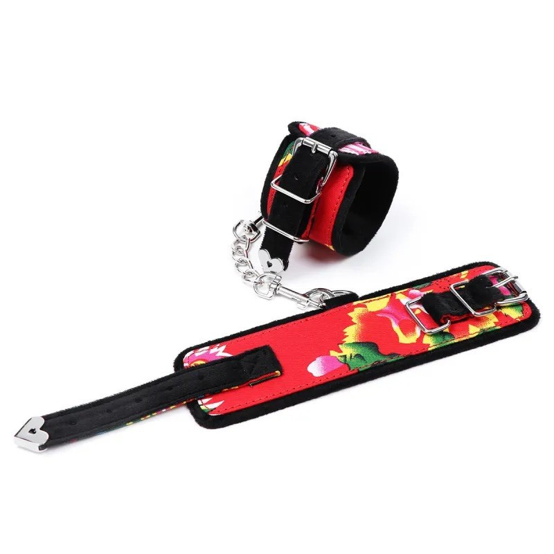 Наручники для БДСМ кольорових ігор Tropical Handcuffs With Chain Кайф, фото 1