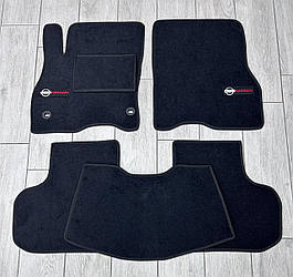 Ворсові килимки в салон для Nissan Leaf 2010-2017 / Ніссан Ліф килимки