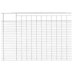 Пустографки А4 двост. горизонтальна (100)