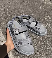 Chanel Dad Sandals Grey Premium 36