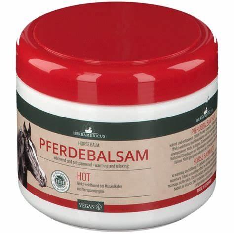 Зігріваючий і розслабляючий бальзам Herbamedicus Horse Balm "HOT", 500 мл