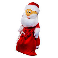 Мягкая игрушка`Санта Клаус`в красном