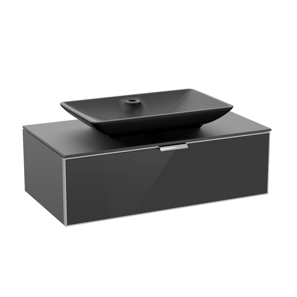 Тумба підвісна DiMarco MORETTA 90см black DM06C006BK