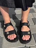 Chanel Sandals Black