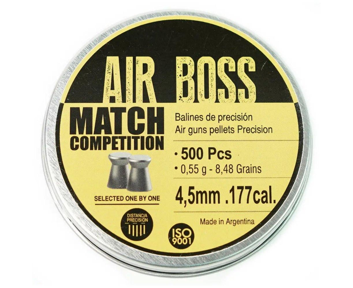 Кулі для пневматики AIR BOSS Mach Competition 4.52 mm (500 шт) 0,55 г