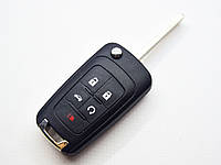 Викидний ключ Chevrolet Cruze, Impala, Malibu і інші, 315 Mhz, OHT05918179, PCF7952E/ Hitag 2/ ID46, 4+1