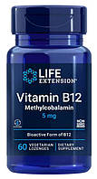 Витамины B-12 метилкобаламин Life Extension Vitamin B-12 methylcobalamin 5 mg 60 капсул