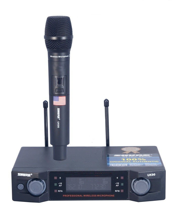 Радиосистема с 2 радиомикрофонами радиомикрофоны Shure UK 90 (sm58 beta ...