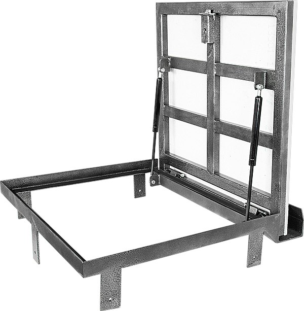 Люк (700х900мм.) в підлогу, на петлях, герметичний, модель "APF-U"