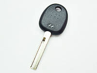Корпус ключа с местом под чип Hyundai Accent и другие, лезвие HYN17, лого