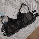 Мереживний топ бюстьє прозорий на гачках (р. 42-44) 77ma1235, фото 4