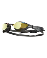 Окуляри для плавання Tyr Tracer-X RZR Mirrored Racing, Gold/Black/Black